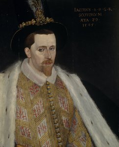 James VI and I, King of Scotland by Adrian Vanson