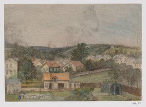 View of Soden-am-Taunus, Germany