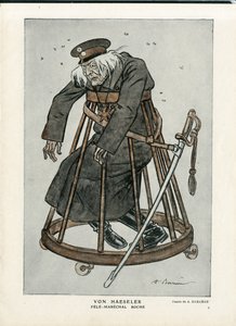 War of 14-18, Germany Prussia, Verify Dates - Von Haesler - Senilisation by Adrien Barrere