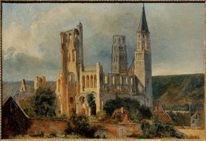 Ruins of the Abbey Church of Jumièges