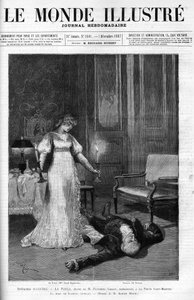 The Death of Scarpia, Illustration of Act 4 of 