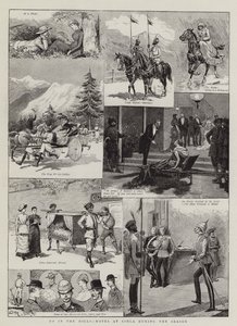 Up in the Hills, Notes at Simla during the Season by Adrien Emmanuel Marie