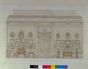 The Salon des Pastels in the apartment of Jacques Doucet