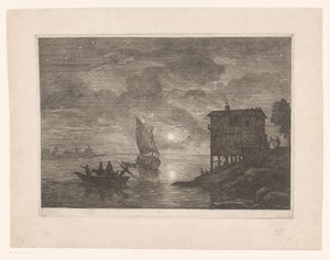 Ferry at Night