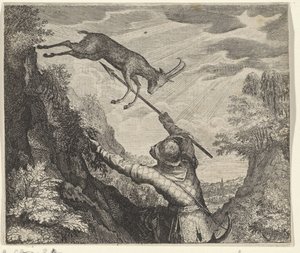 Fable of the Chamois and the Hunter