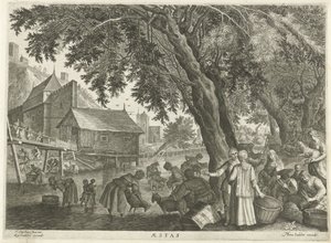 Summer by Egidius  Sadeler (II)