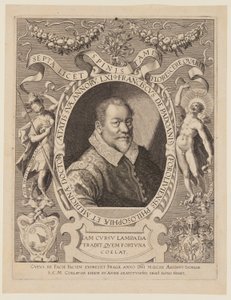 Franciscus de Padoanis Foroliviensis (Francesco da Forlì) by Aegidius Sadeler II