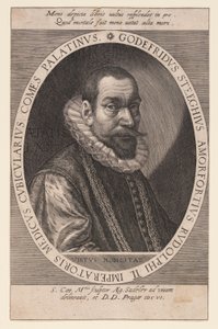 Godfried Steeghuis, Physician & Chamberlain by Aegidius Sadeler II