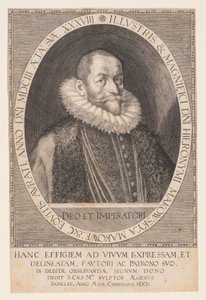 Hieronymus Makofsky, Chamberlain by Aegidius Sadeler II