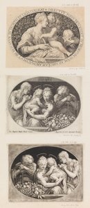 Madonna and Child with St. John by Aegidius Sadeler II