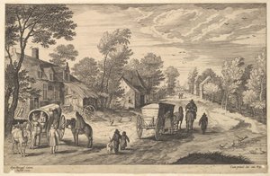 Path Through a Village