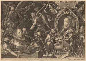 Bartholomaeus Spranger and his Late Wife Christina Muller