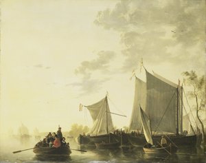 River View by Aelbert Cuyp (copy after)