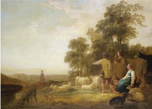 Landscape with Shepherds and Shepherdesses