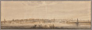 Panoramic View of Dordrecht and the River Maas by Aelbert Cuyp