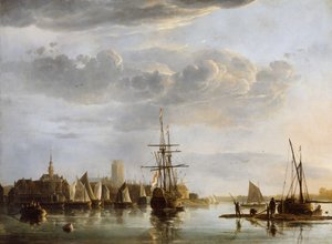View of Dordrecht, c.1652-53 by Aelbert Cuyp