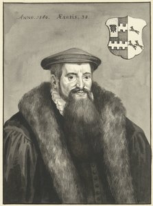 Portrait of Van Slingelandt by Aert Schouman