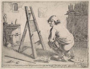 The Defecating Artist by Aert van Waes