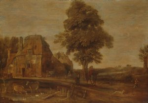 Landscape with an Inn