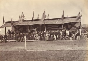 The Grand Stand, Foochow Fuzhou, ca. 1869 by Afong Lai