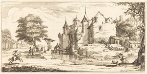 Chateau with a Drawbridge