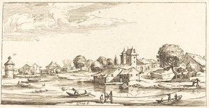 Landscape by After Jacques Callot