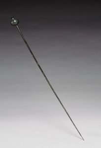 Garment Pin, c.1400 BC (cast and wrought bronze)