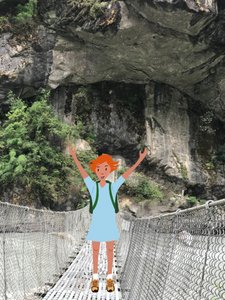 Walking on a Bridge