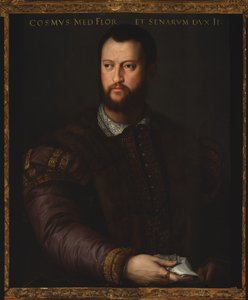 Portrait of Cosimo I de Medici, 1566 by Agnolo Bronzino