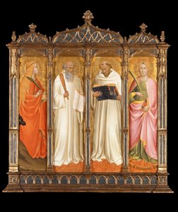 Saints Mary Magdalene, Benedict, Bernard of Clairvaux and Catherine of Alexandria