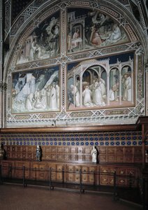 View of the Chapel Castellani Decorated with Frescoes by Agnolo Gaddi