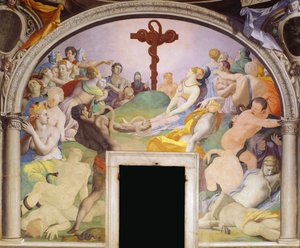The Brazen Serpent by Agnolo Bronzino