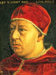 Portrait of Pope Leo X by Agnolo Bronzino