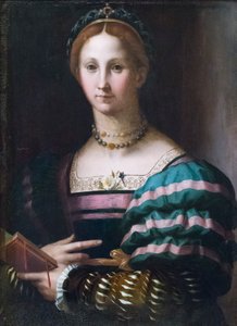 Portrait of a Lady by Agnolo Bronzino