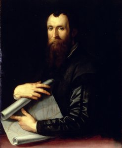 Portrait of the engineer Luca Martini by Agnolo Bronzino