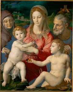 The Holy Family with Saint Anne and Young John