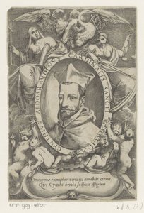 Portrait of Cardinal Cinzio Aldobrandini by Agostino Carracci (possibly)