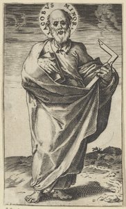Apostle James the Lesser with Book and Square