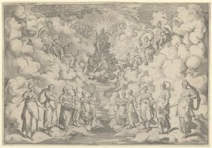 Harmony of the Spheres by Agostino Carracci