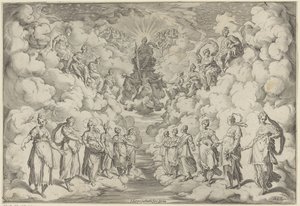 Harmony of the Spheres by Agostino Carracci
