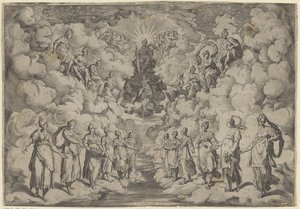 Harmony of the Spheres by Agostino Carracci