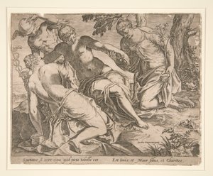Mercury and the Three Graces