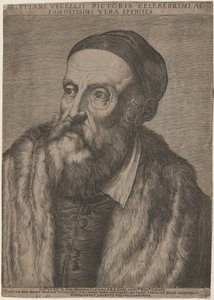 Titian by Agostino Carracci