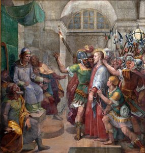 Christ Before Pontius Pilate by Agostino Ciampelli