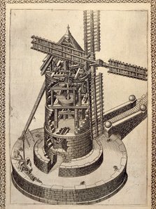 Windmill by Agostino Ramelli