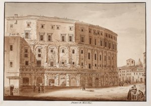 Theatre of Marcellus, 1833 by Agostino Tofanelli