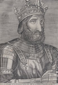 Francois I, King of France, 1536 by Agostino Veneziano