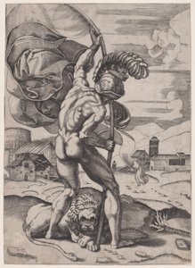 Man with a Flag, ca. 1514-36