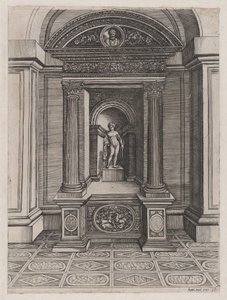 Speculum Romanae Magnificentiae: The Altar of Eros by Agostino Veneziano.