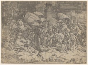 Battle Between Romans and Carthaginians, ca. 218-201 BC